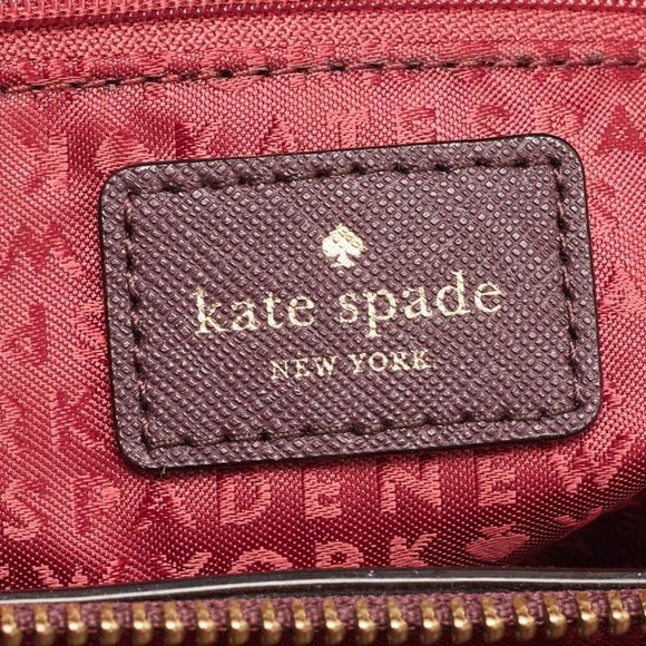 Kate Spade Saffanio Leather Evangelie Satchel - Picture 8 of 9